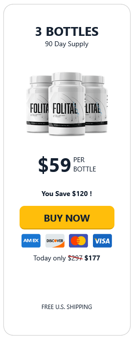 Folital-3-bottle - order-now-( Ninety Days Supply) - image